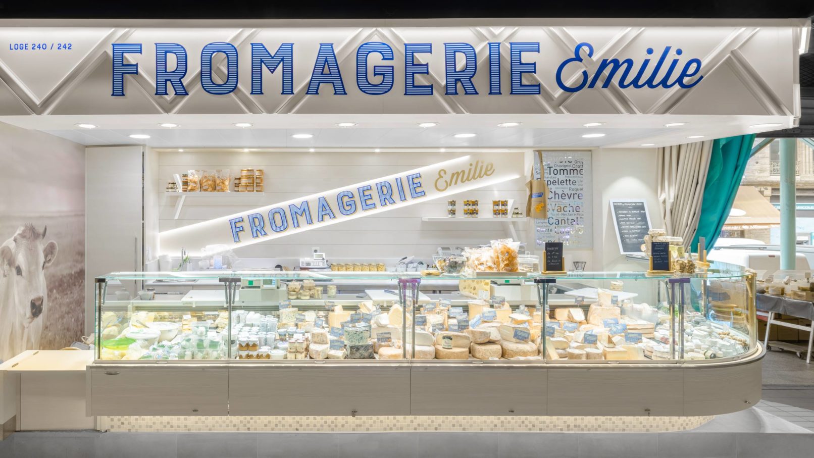 Loge Fromagerie Emilie - Marché Victor Hugo